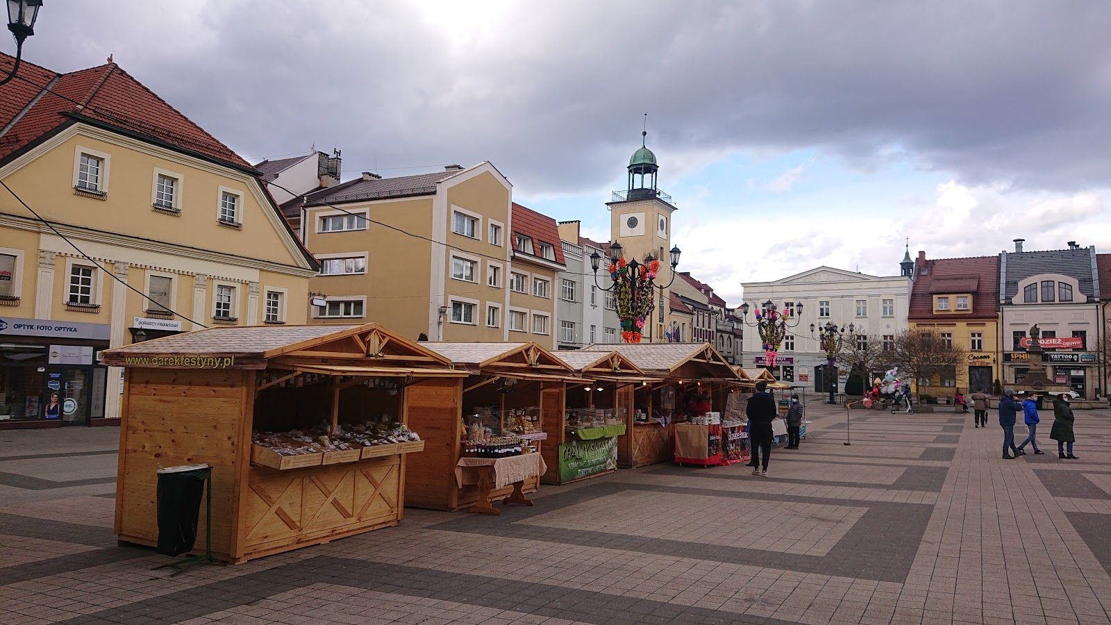 Rynek w Rybniku, Rybnik, Silesian Voivodeship, Poland