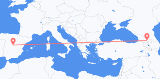 Georgia to Spain