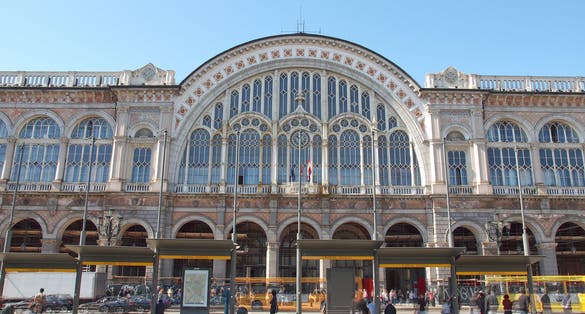 PHOTO OF Torino Porta Nuova railway station in Turin, Italy