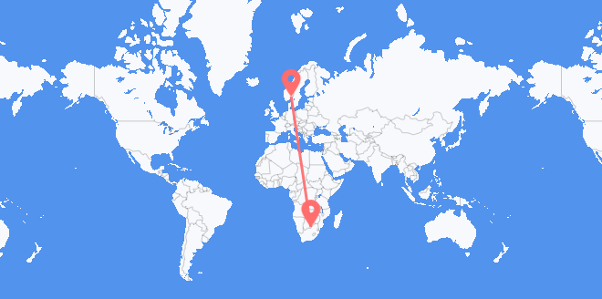 博茨瓦纳 目的地 挪威