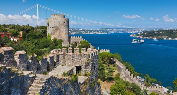 Photo of Rumeli Fortress at Istanbul ,Turkey.
