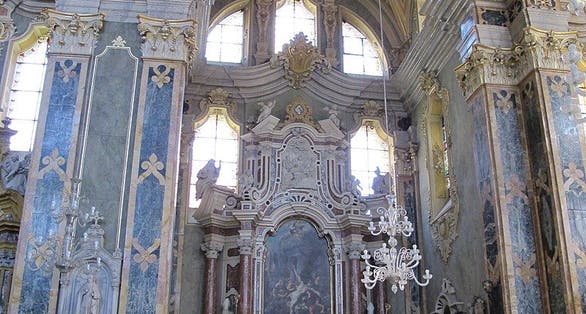 photo of view of the Kassianaltar, Brixen, Italy.