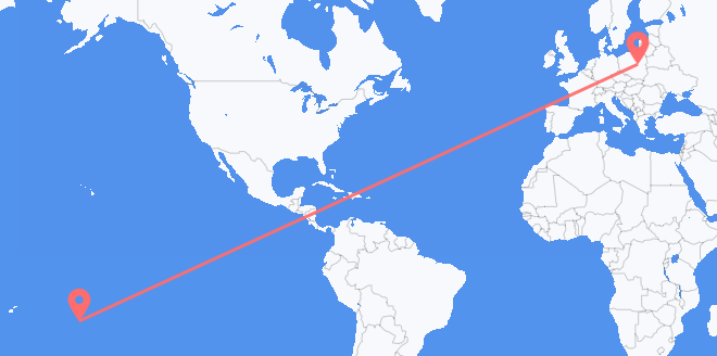 Cook Islands to Poland