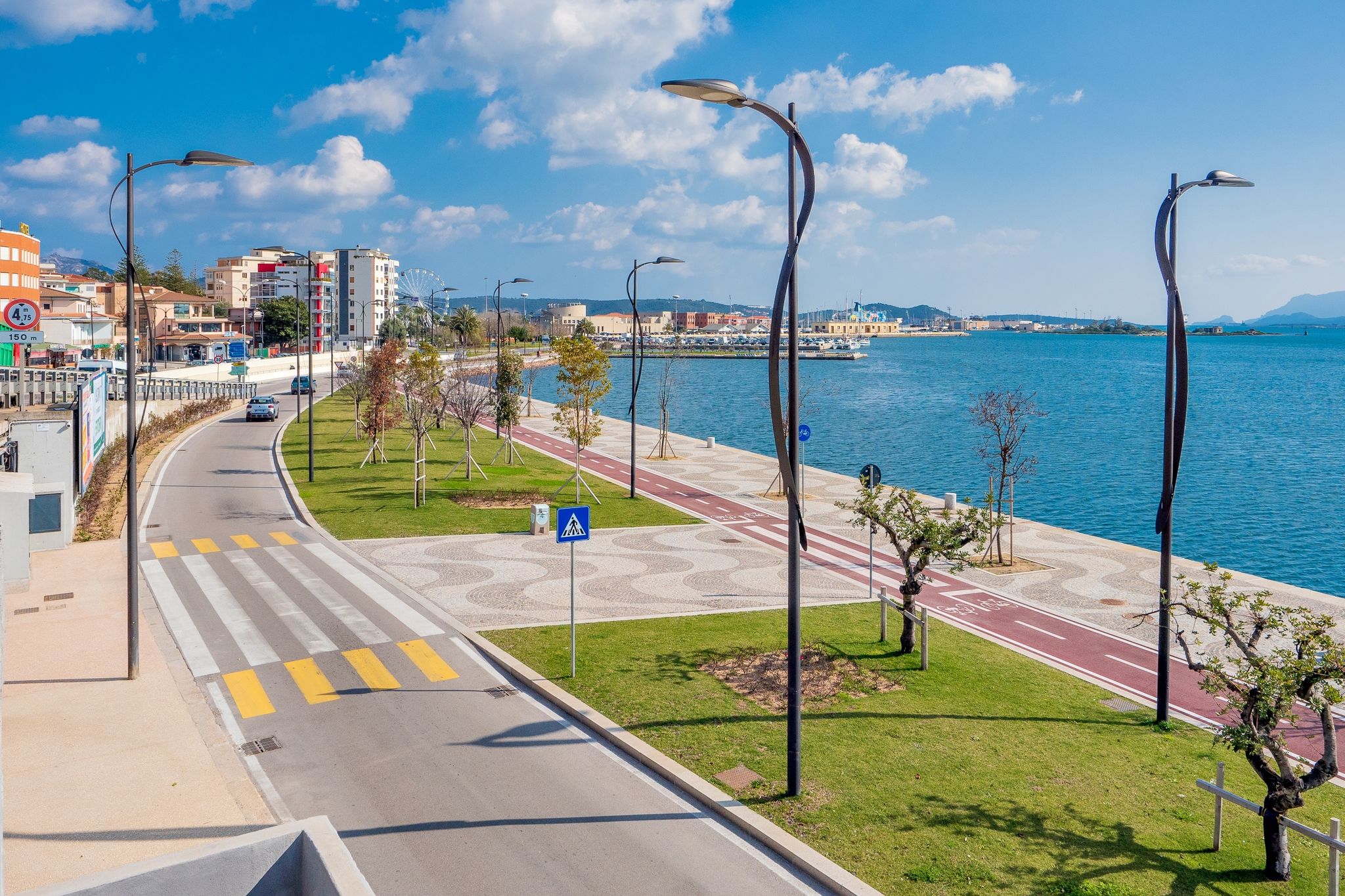 photo of Bustling city center of Olbia , Sardinia, Italy.