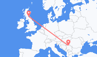 Сербия в Шотландию