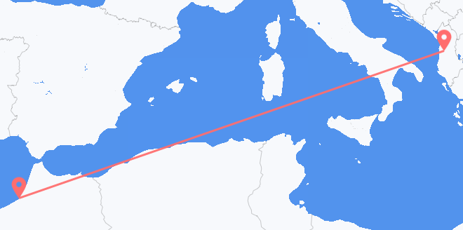 モロッコ アルバニアへ