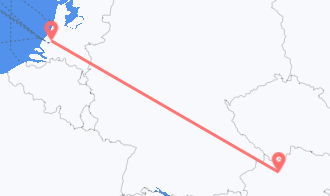 Train tickets from Enns to Rotterdam