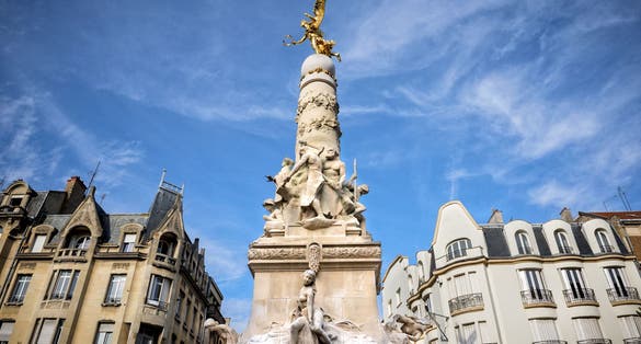 Photo of the place Drouet-d'Erlon is a place in the heart of Reims ,France.