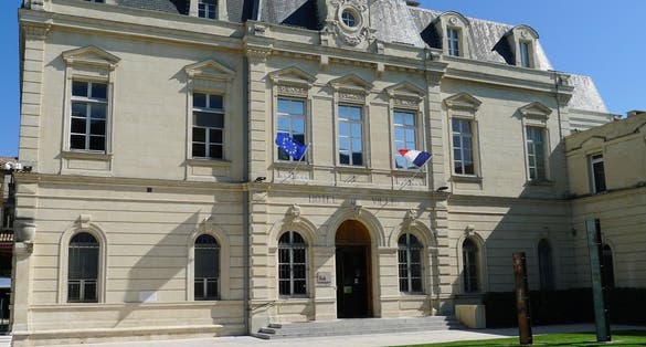 photo of view of Montelimar, France.