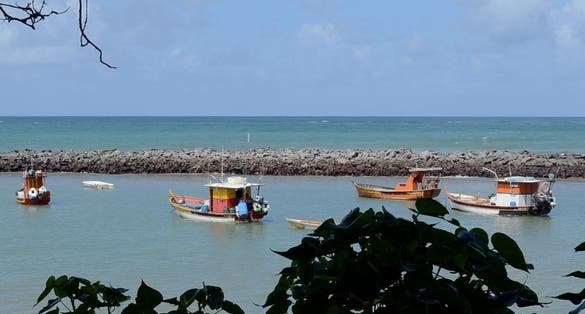 Boats in Olinda's Beach
