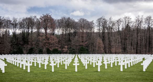 Luxembourg American Cemetery and Memorial.