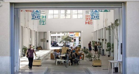 photo of Kypseli Municipal Market,Athens Greece.