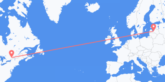 加拿大 目的地 拉脱维亚