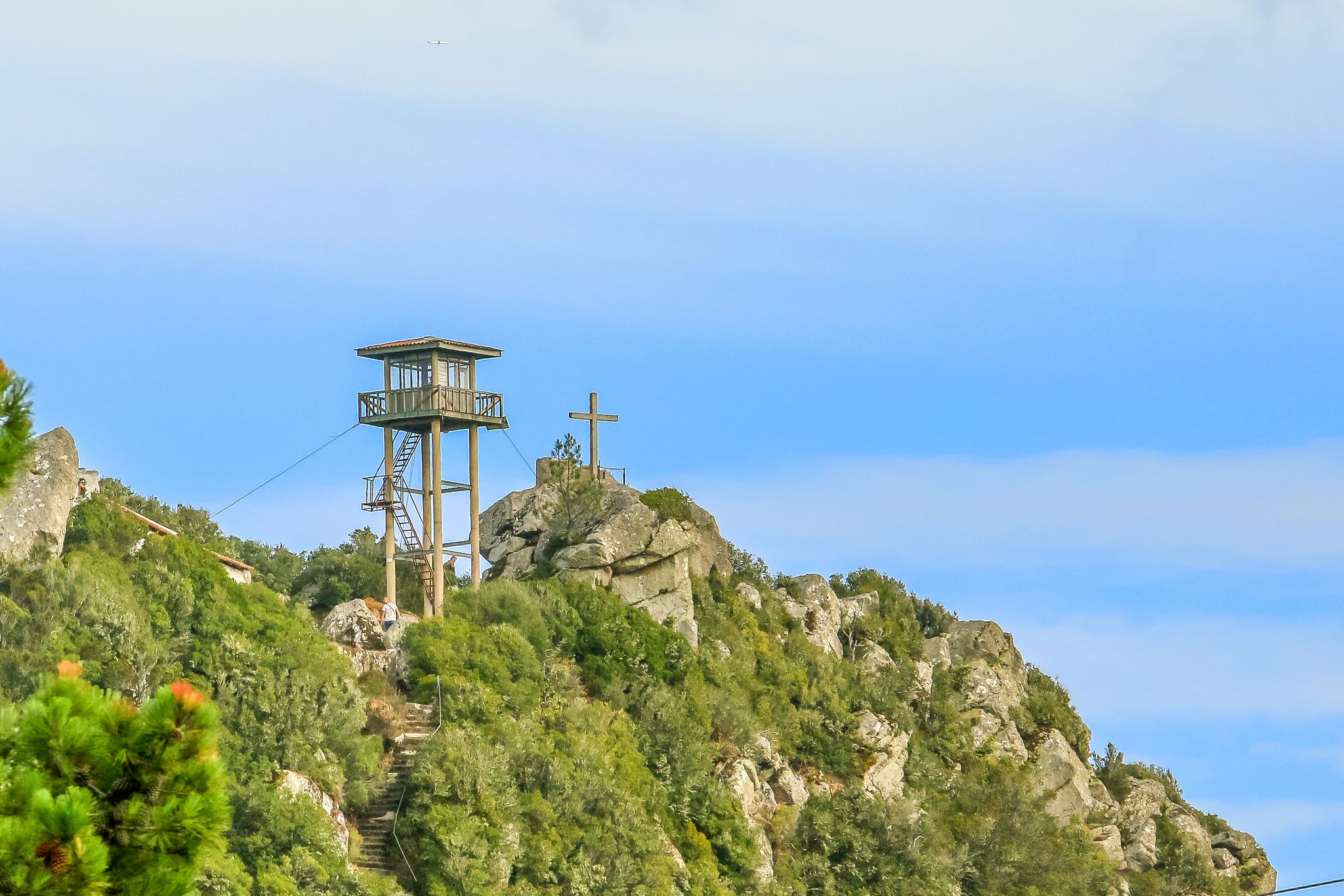 Monte de Sao Bras or Sao Bartolomeu - Nazare - Portugal