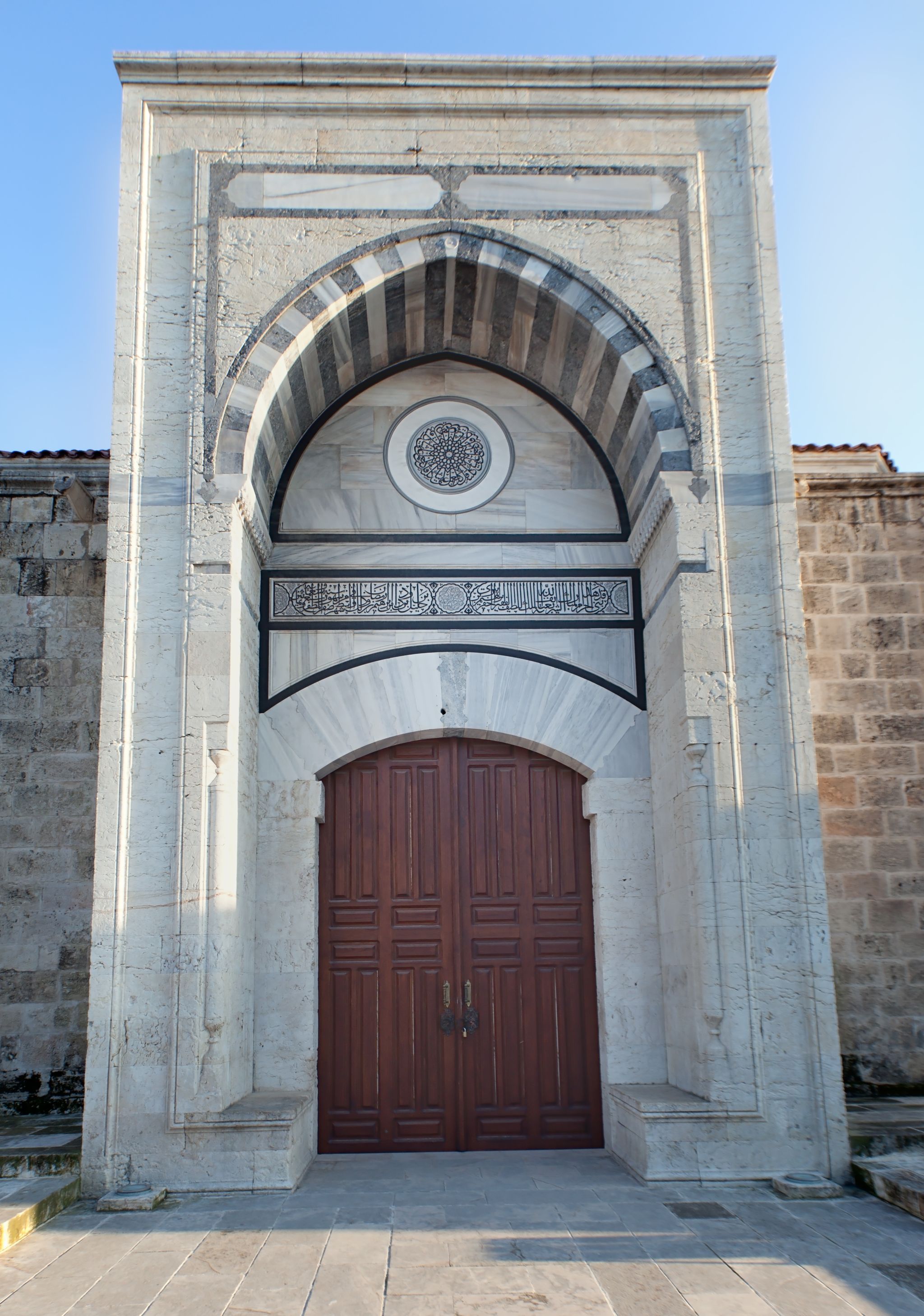 photo of the great gate of the Grand Mosque of Tarsus in Tarsus, Turkey.