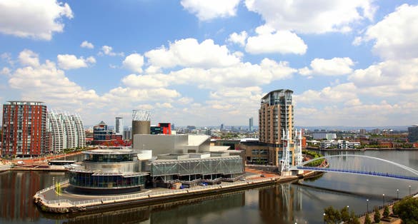 Photo of Panoramic view of Manchester, England, UK