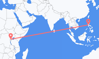Kigali to Manila