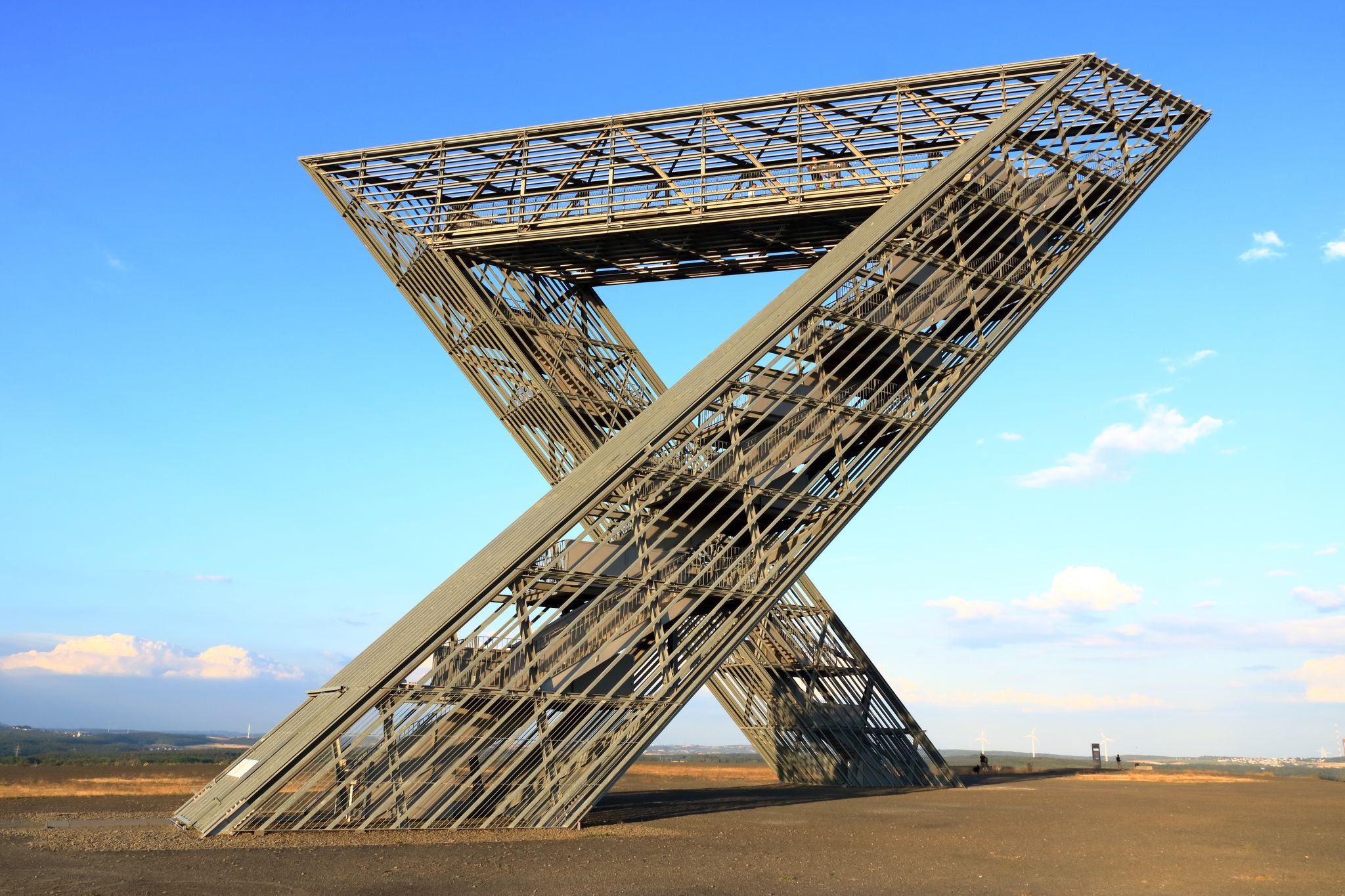 Photo of the Saarpolygon in Saarlouis at the evening Germany.