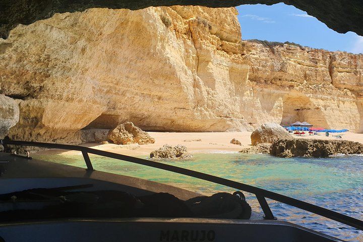 Small-Group Boat Tour to Benagil Caves from Armacao de Pera