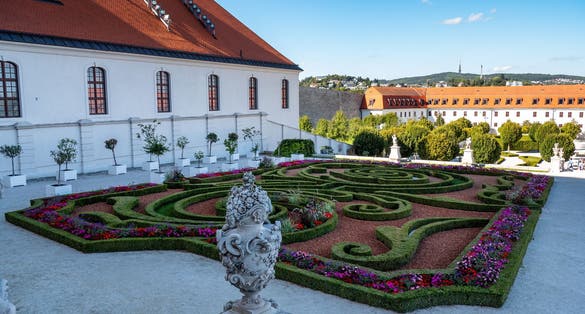 The Gothic garden at Bratislava Castle also offers such views.