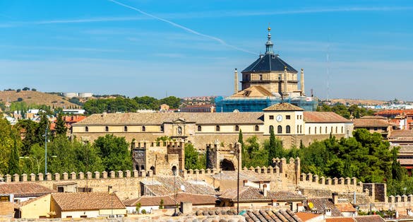 Photo of View of the Tavera Hospital in Toledo - Spain.