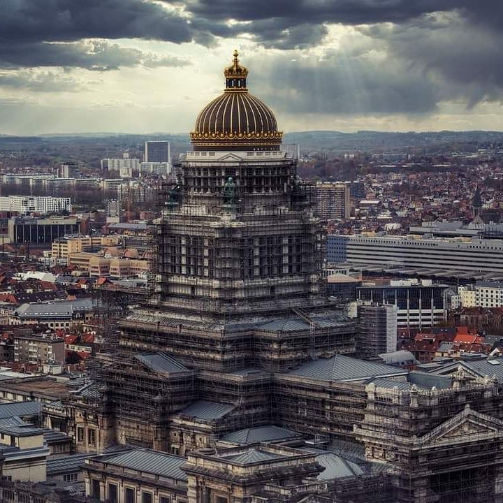 Justitiepaleis, Les Marolles - Marollen, Brussels, City of Brussels, Brussels-Capital, Belgium