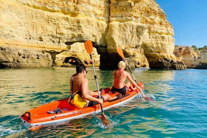 Benagil Cave Guided Kayaking Tour Caves & Secret Spots 