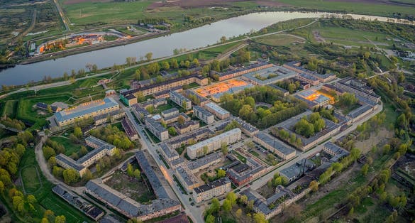 Daugavpils Fortress, also known as Dinaburg Fortress, is an early 19th century fortress in Daugavpils, Latvia