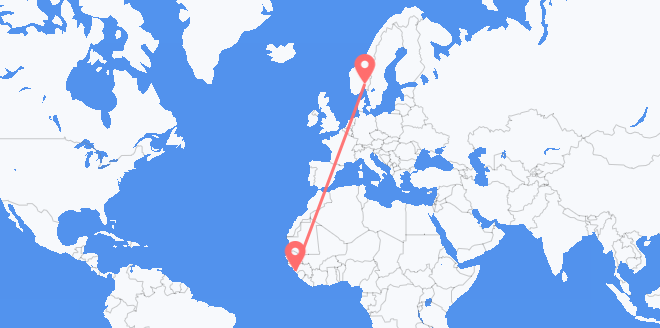 Guinée pour la Norvège