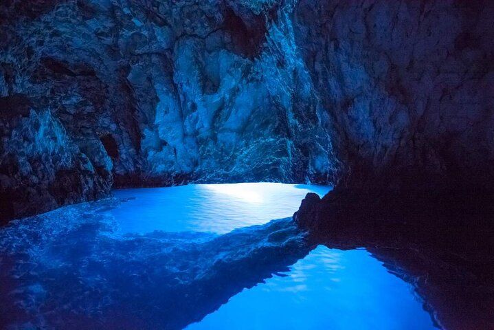 Blue Cave & Vis Island speedboat tour from Hvar