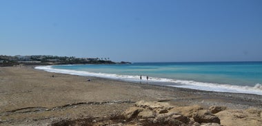 Photo of aerial view of Paphos with the Orthodox Cathedral of Agio Anargyroi, Cyprus.
