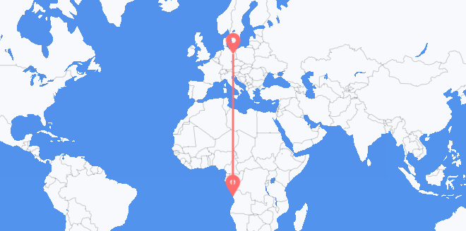 Angola to Germany