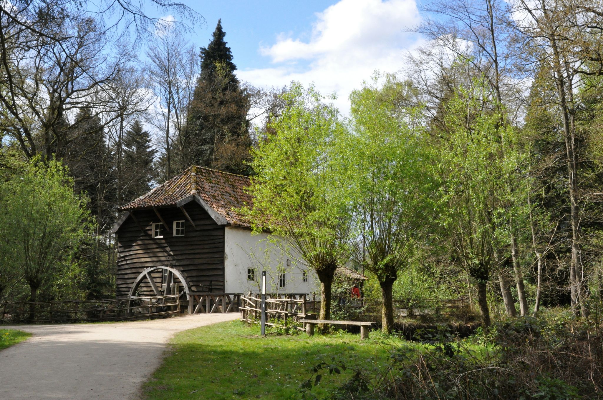 Photo of Bokrijk open air historical museum in Limburg, Belgium.