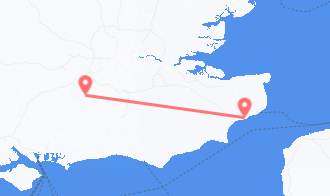 Train tickets from Folkestone and Hythe to Guildford