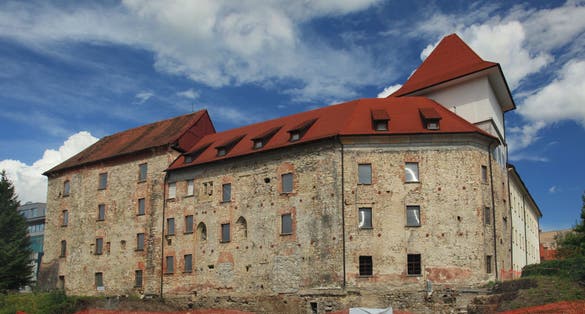 Palace of the Counts of Celje (German Grafen von Cilli), one of the mightiest medieval families in Europe, Celje, Slovenia