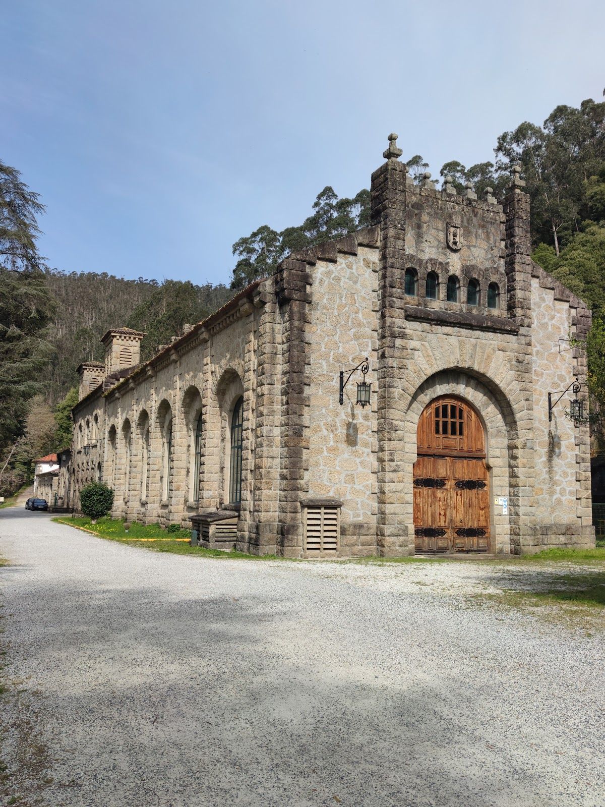 Central Eléctrica do Tambre, Roo, Noia, A Coruña, Galicia, Spain