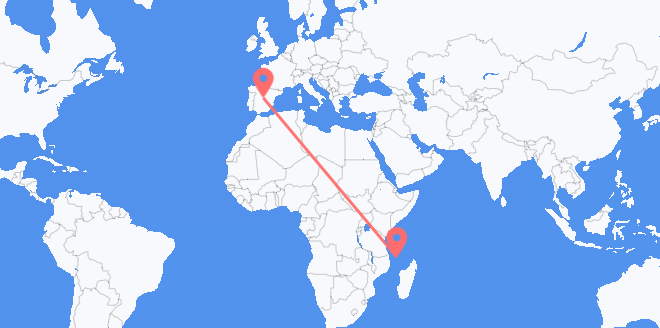 Коморы в Испанию