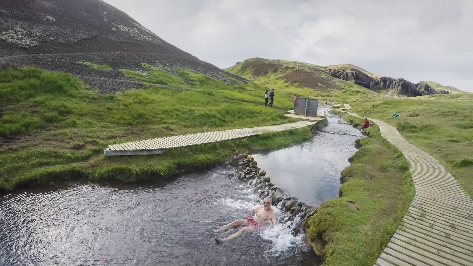 Valley of Reykjadalur, Sveitarfélagið Ölfus, Southern Region, Iceland