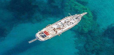 Full-Day Rhodes Boat Trip with Greek Buffet Lunch & Unlimited Drinks