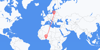 le Bénin pour la Pologne