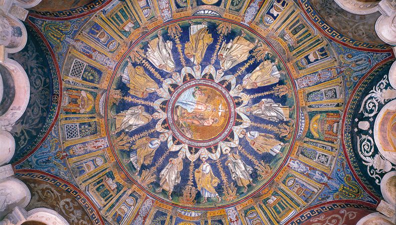 Baptistery of Neon, Ravenna, Emilia-Romagna, Italy