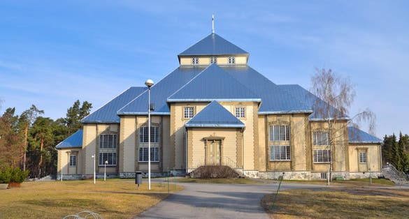  Photo of Lutheran church in Mikkeli ,Finland .