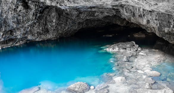 Zeus cave view in Kusadasi, Aydin, Turkey. 