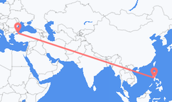Istanbul to Manila