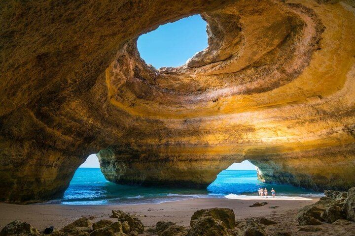 From Faro: Benagil Cave, Marinha & Carvoeiro [Full-Day Tour]