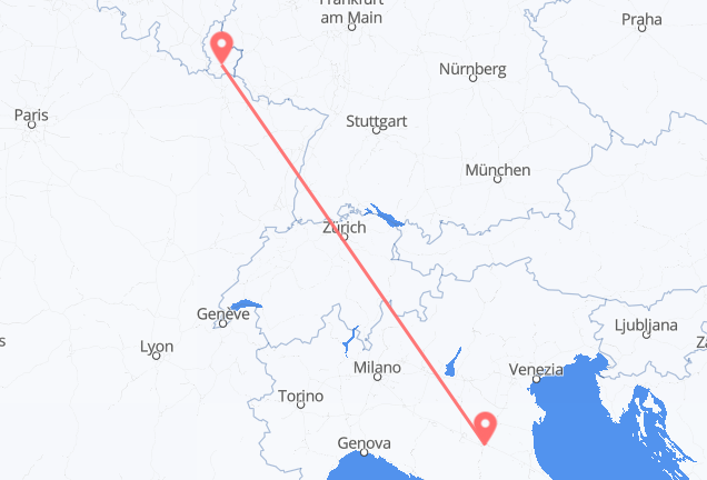 Luxembourg à Bologne