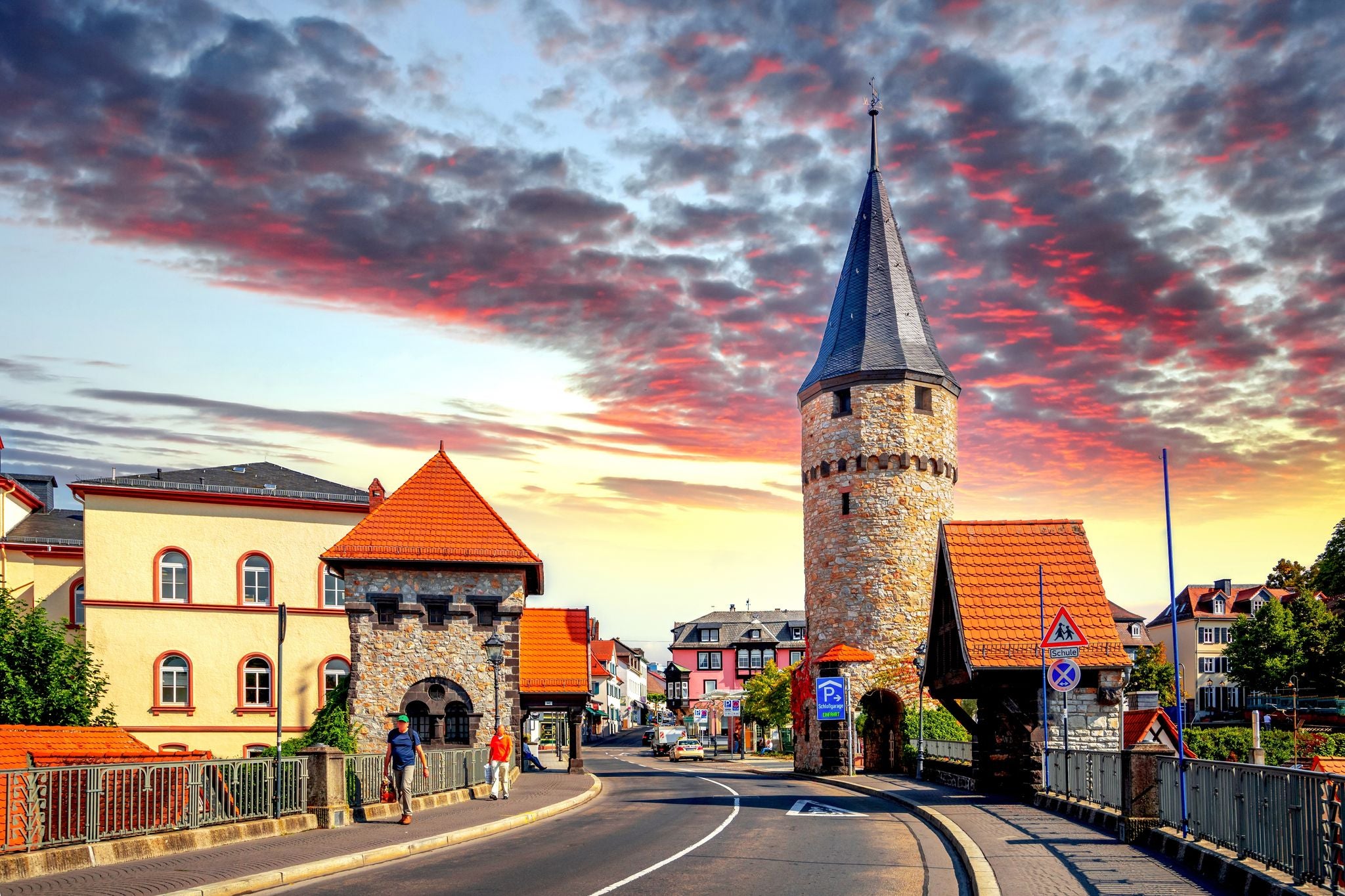 photo of view of  Old city of Bad Homburg vor der Höhe, Germany.