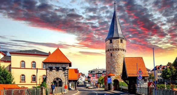 photo of view of  Old city of Bad Homburg vor der Höhe, Germany.