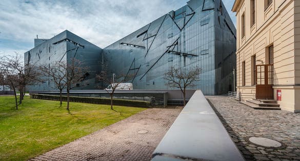 Jewish Museum in Berlin Germany.