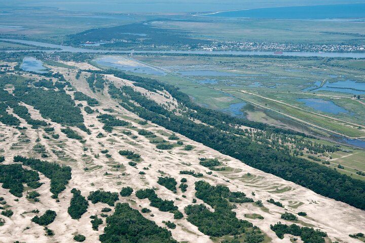 GROUP Guided Day Trip to the Danube Delta, Tulcea - Letea